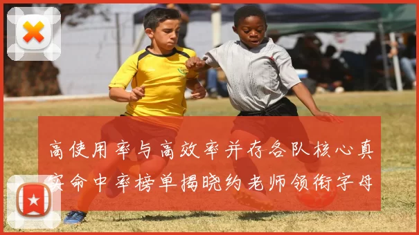 高使用率与高效率并存各队核心真实命中率榜单揭晓约老师领衔字母紧随其后