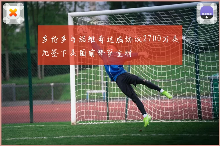 多伦多与诺维奇达成协议2700万美元签下美国前锋萨金特
